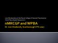 nMRCGP and WPBA Dr. Jon Chadwick, Scarborough VTS 2007 PowerPoint PPT Presentation