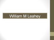 William M. Leahey