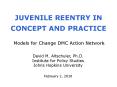 JUVENILE REENTRY IN PowerPoint PPT Presentation
