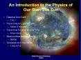Solar Science Workshop PowerPoint PPT Presentation