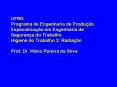UFRN Programa de Engenharia de Produ PowerPoint PPT Presentation