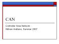 CAN PowerPoint PPT Presentation