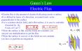 Electric flux is the amount of electric field going across a surface PowerPoint PPT Presentation