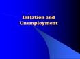 Inflation and Unemployment PowerPoint PPT Presentation