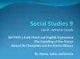 Social Studies 9 PowerPoint PPT Presentation