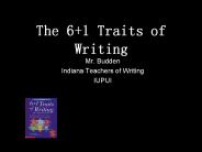 PPT – 6 Trait and 6 1 Trait Writing PowerPoint presentation | free to ...