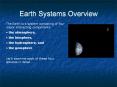 Earth Systems Overview PowerPoint PPT Presentation