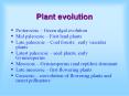 Plant evolution PowerPoint PPT Presentation