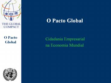 O Pacto Global