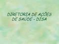 DIRETORIA DE A PowerPoint PPT Presentation