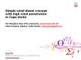 Simple wind-diesel concept with high wind penetration in Cape Verde PowerPoint PPT Presentation
