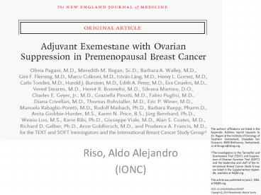 Riso, Aldo Alejandro