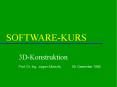 SOFTWARE-KURS PowerPoint PPT Presentation