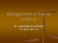 Management in Family practice PowerPoint PPT Presentation