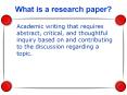 What is a research paper? PowerPoint PPT Presentation
