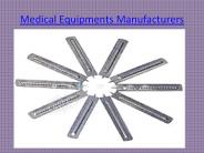 Medical Equipments Manufacturers in India