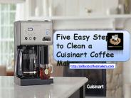 Five Easy Steps to Clean a Cuisinart Coffee Maker