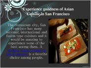 Asian Restaurant San Francisco