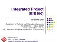 Integrated Project (EIE360) PowerPoint PPT Presentation