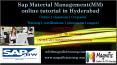 Sap Material Management(MM) online tutorial in Hyderabad PowerPoint PPT Presentation