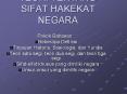 TEORI TENTANG SIFAT HAKEKAT NEGARA PowerPoint PPT Presentation