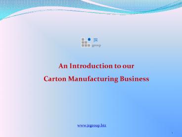 An Introduction to our