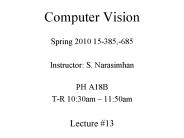 Computer Vision