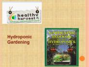 Hydroponic Gardening