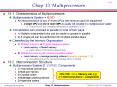 Chap. 13 Multiprocessors PowerPoint PPT Presentation
