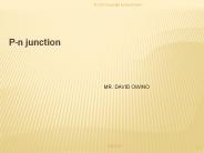 p-n junction