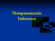 Nonparametric Inference