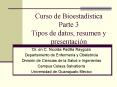 Curso de Bioestad PowerPoint PPT Presentation