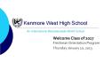 Kenmore West High School An International Baccalaureate World School PowerPoint PPT Presentation