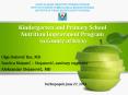 Kindergarten and Primary School Nutrition Improvment Program in County of Istria PowerPoint PPT Presentation