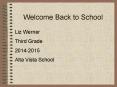 Welcome Back to School PowerPoint PPT Presentation