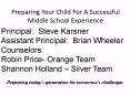 Preparing Your Child For A Successful Middle School Experience PowerPoint PPT Presentation
