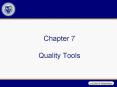 Chapter 7 Quality Tools PowerPoint PPT Presentation
