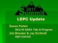 LEPC Update PowerPoint PPT Presentation