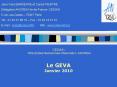 Le GEVA Janvier 2010 PowerPoint PPT Presentation