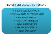 PLANOS Y EJES DEL CUERPO HUMANO