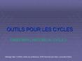 OUTILS POUR LES CYCLES PowerPoint PPT Presentation