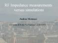 RF Impedance measurements PowerPoint PPT Presentation