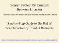 How to Remove Search Protect by Conduit Redirects Quickly PowerPoint PPT Presentation