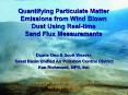 Quantifying Particulate Matter Emissions from Wind Blown Dust Using Real-time Sand Flux Measurements PowerPoint PPT Presentation