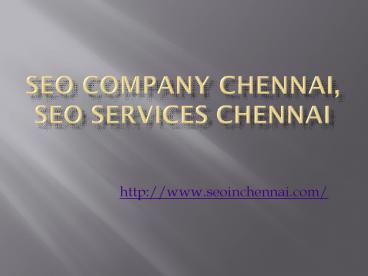 SEO Company Chennai, SEO Services Chennai ,SEO in Chennai