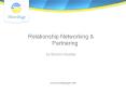 Relationship Networking PowerPoint PPT Presentation