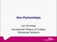 New Partnerships PowerPoint PPT Presentation
