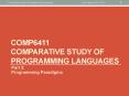 Part 2: Programming Paradigms PowerPoint PPT Presentation