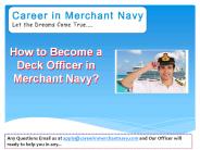 career in merchant navy