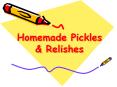 Homemade Pickles PowerPoint PPT Presentation